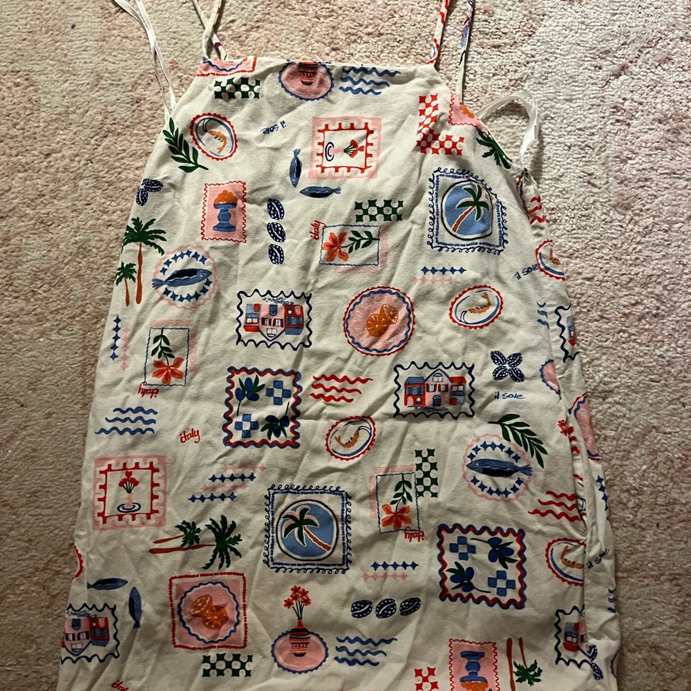 Monteau Los Angeles Italian summer mini dress size large